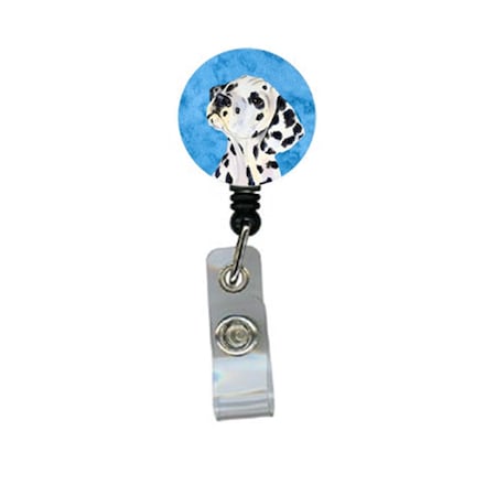 Teachers Aid Dalmatian Retractable Badge Reel Or Id Holder With Clip TE54871